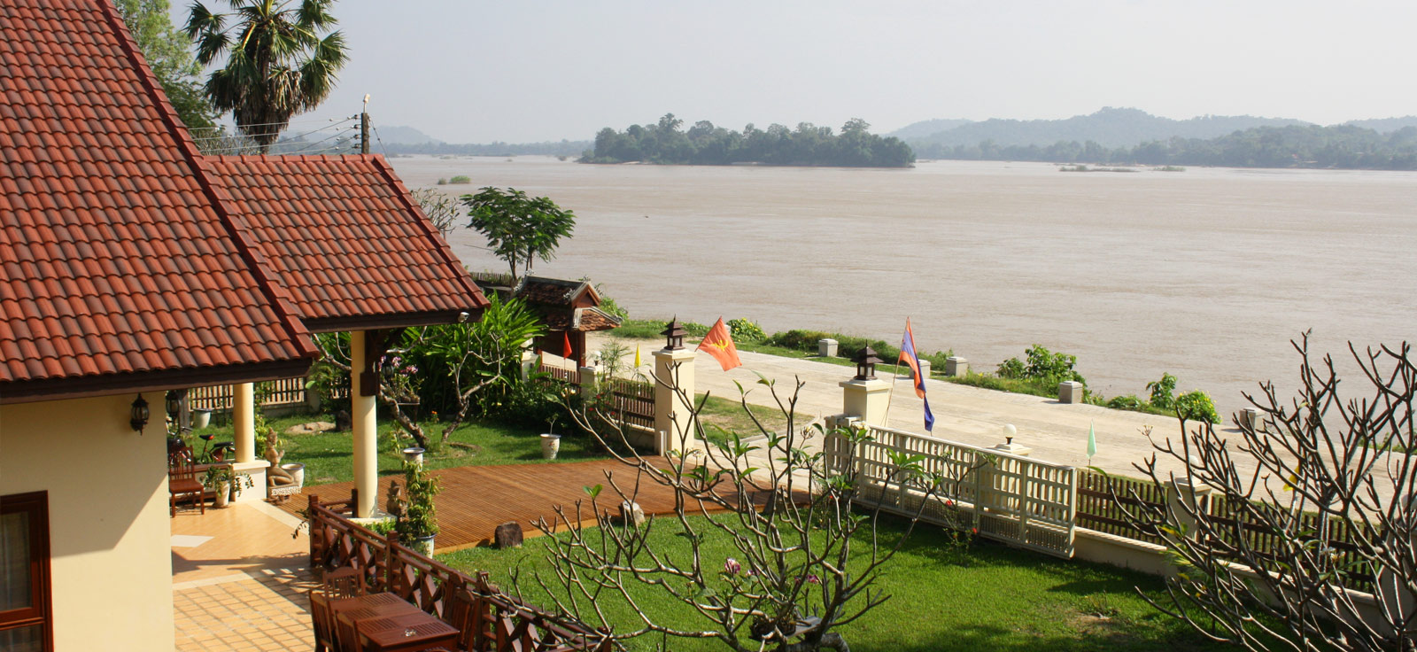 Hôtel traditionnel au Laos